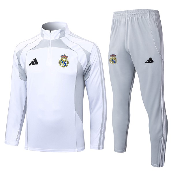 Sudadera De Training Real Madrid 2025-2026 Blanco 6